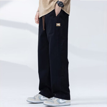 WEISSVEYRON 纯棉美式阔腿休闲裤服饰鞋包类商品-全利兔-实时优惠快报
