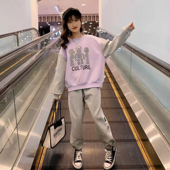 啪吡熊（PAPIBEAR）女童运动卫衣两件套母婴玩具类商品-全利兔-实时优惠快报