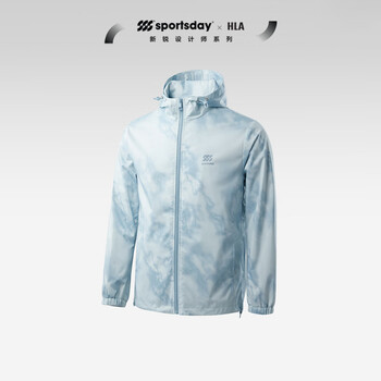 HLA 海澜之家 运动 印花 夹克外套 HWJAW1Y024A服饰鞋包类商品-全利兔-实时优惠快报