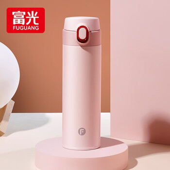 富光 FUGUANG 富光 超轻系列 WFZ1011-480 保温杯 480ml 胭脂粉日用百货类商品-全利兔-实时优惠快报