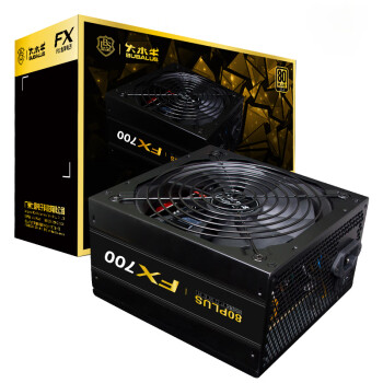 大水牛（BUBALUS）额定700W FX700台式电脑电源（支持3080显卡/五年质保/金牌/主动式/宽幅/智能温控）