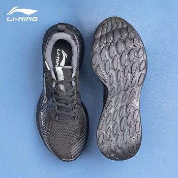 LI-NING 李宁 赤兔6代男跑步鞋竞速跑鞋赤兔6PRO轻量回弹稳定支撑透气运动鞋男 黑色（SOFT） 41运动户外类商品-全利兔-实时优惠快报