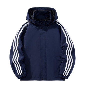 NASALIKE 男士防风连帽冲锋衣 蓝色 M服饰鞋包类商品-全利兔-实时优惠快报