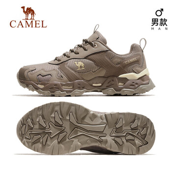 CAMEL 骆驼 登山鞋男士户外运动徒步鞋防泼水徒步鞋 F13A69a3016 卡其 42运动户外类商品-全利兔-实时优惠快报