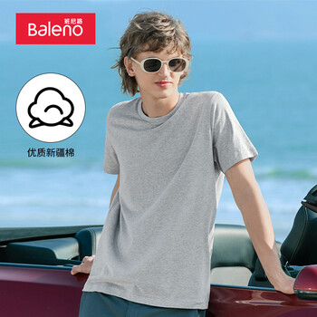 Baleno 班尼路 男女款圆领短袖T恤 88902284服饰鞋包类商品-全利兔-实时优惠快报