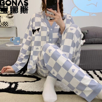 BONAS 宝娜斯 女士睡衣家居服套装-库洛米母婴玩具类商品-全利兔-实时优惠快报