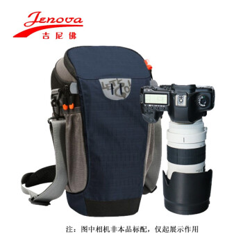 吉尼佛（jenova） 31108单肩摄影包佳能尼康单反相机包 可装专业相机机身+70-200长焦镜头 31108蓝色