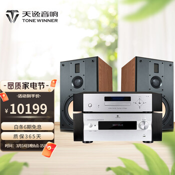 天逸（Winner） AD-86D合并式HIFI解码功放机发烧级立体声高保真HIFI组合 套餐4：搭配TY30CD + 惠威D8.1