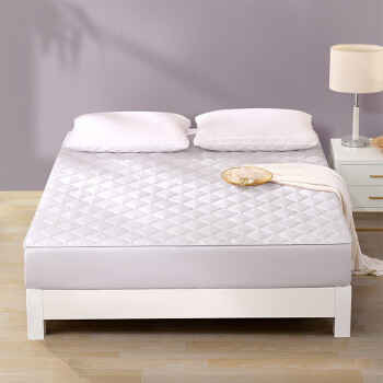  富安娜家纺床垫 抑菌七孔保护垫 可水洗床褥升级保护床垫单双人1.5米