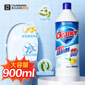 YACAIJIE 雅彩洁 强效洁厕剂900ml日用百货类商品-全利兔-实时优惠快报