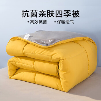 LOVO 乐蜗家纺 抗菌亲肤四季被 220*240cm家具家装类商品-全利兔-实时优惠快报