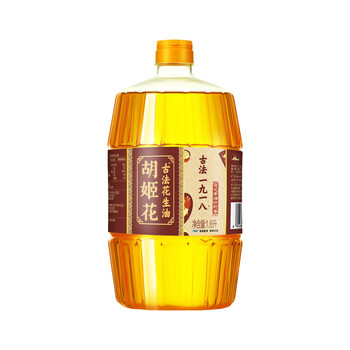 直播专享：胡姬花 食用油 古法一九一八花生油1.8L全利兔-实时优惠快报