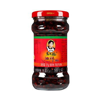 京喜特价APP：The Godmother 老干妈 花生油辣椒拌饭酱 275g*2件食品类商品-全利兔-实时优惠快报