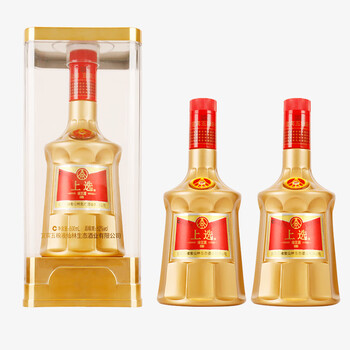 WULIANGYE 五粮液 生态酿酒有限公司出品 上选 经典帝王金亚克力礼盒 52度 500ML*2食品类商品-全利兔-实时优惠快报