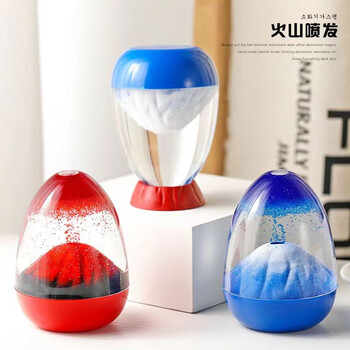 KIDNOAM 火山液体沙漏1个装 随机颜色母婴玩具类商品-全利兔-实时优惠快报
