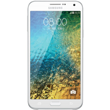 三星 Galaxy E7000 白色 移动联通4G手机 双卡双待