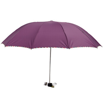 
                                        天堂伞雨伞超大晴雨伞遮阳伞加大加固碰水布雨伞3311E碰日用品 紫色                