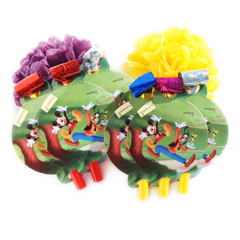 孩派HighParty生日派对用品//生日聚会//生日用品//派对用品//米奇吹龙//6个