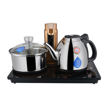 
                                        金灶茶具 磁控智能全自动加水上水抽水电热水壶电茶壶烧水壶 三合一 V9                