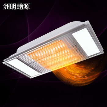 洲明翰源多功能浴霸LED黄金管五合一集成吊顶浴霸嵌入式UHBH104