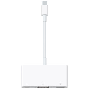 Apple USB-C/雷霆3 至 VGA多端口转换器 适用部分Macbook iPad 平板 笔记本 转接头