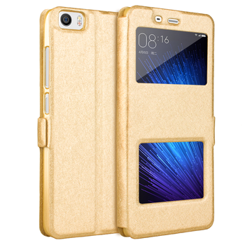 【京东配送】创酷 小米5视窗保护皮套翻盖手机