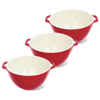 法国staub 珐琅陶瓷多功能碗25cm