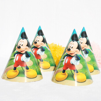 孩派HighParty生日用品//生日派对//迪士尼正品//米奇圆锥帽/1个