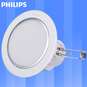 飞利浦PHILIPS LED筒灯天花灯闪烁二代 含LED光源 2.5寸3.5w白光