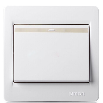 西蒙(SIMON) 单控开关面板插座面板一开单控开关 86型53系列C51011BY