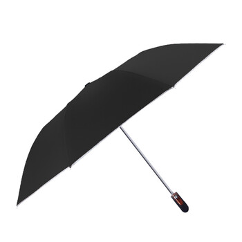 
                                        雨阳洋自动二折遮阳伞超大折叠防风晴雨伞商务汽车伞 男士户外防晒防紫外线太阳伞礼品伞可定做 黑色                