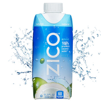 泰国进口 Zico 100%天然椰子水饮料 330ml\/瓶