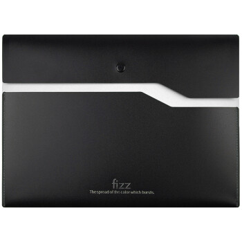 飞兹(fizz)双层按扣文件袋/加厚档案袋/办公收纳用品FIZZ白色FZ103002