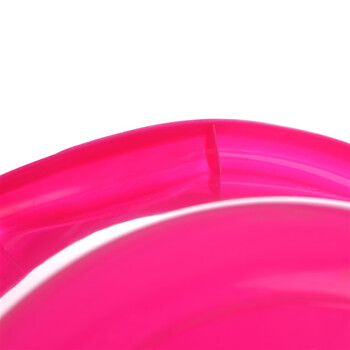 顺美 塑料盆 34CM欧式脸盆 带把手加厚浴室厨房多用盆 SM-2060 玫红色