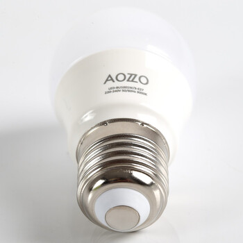 
                                        奥朵家饰（AOZZO）LED灯 E27螺口球型灯泡芯片款白光 BU1001C 功率3W                