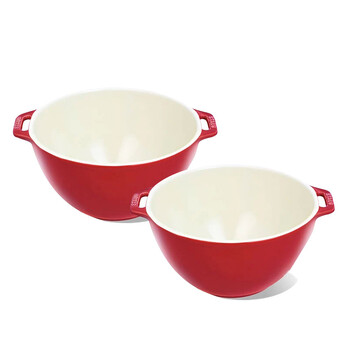 法国staub 珐琅陶瓷多功能碗25cm