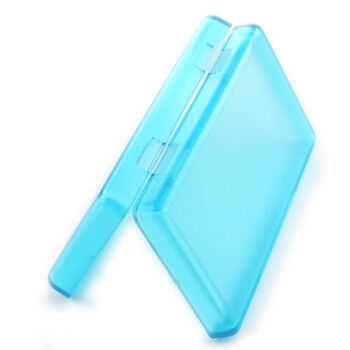 
                                        私家良品 可爱创意小药盒便携分装药盒随身收纳迷你药品盒 蓝                