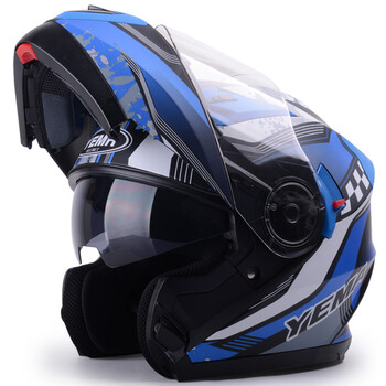 野马\/YEMA越野摩托车头盔全盔男 四季机车赛