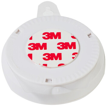 松下（Panasonic）HHLT0210 LED 便携随手贴 红外线感应 小夜灯 暖白色 银色装饰环 0.5W