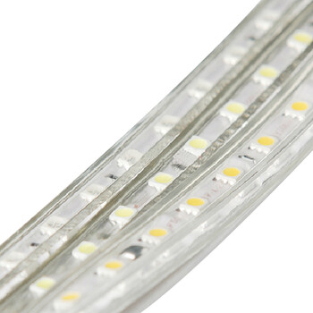 创华星 12V led灯带 滴胶白色 暖白色5050灯带 led软灯条 30\60珠 5050-60珠暖白1米