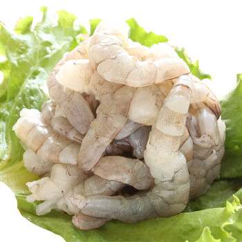 喵小二 南美冷冻青虾仁 1kg 约87-113只 袋装 活剥开背翡翠生虾仁