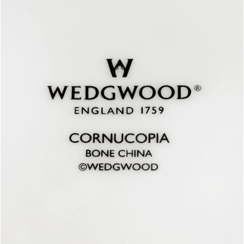 Wedgwood Cornucopia 丰饶之角 18cm 骨瓷  餐盘 单子装