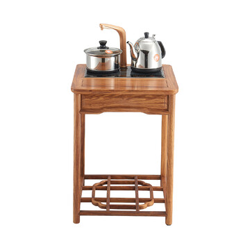 
                                        汉唐多功能茶水柜 整套茶具四合一多功能茶台 花梨实木茶水架 小茶盘 花梨E款                