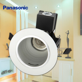 Panasonic/松下 HEAC73011 家用小型筒灯 白色磨砂边框 3寸