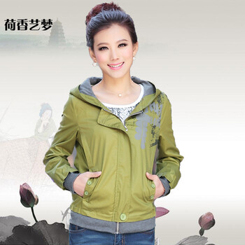 荷香艺梦正品牌30-40岁韩版中年女秋装宽松印