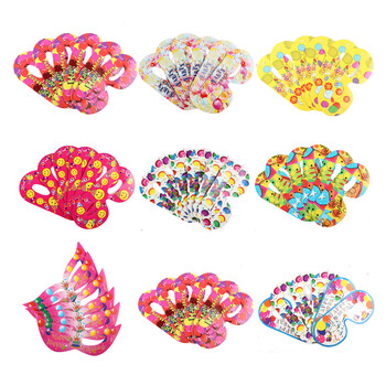 
                                        仕彩 万圣节儿童宝宝生日面具百日周岁生日派对用品纸面具6个装                