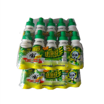 乐百氏健康快车ad钙奶 乳酸菌饮料 原味100mlx5瓶x3排