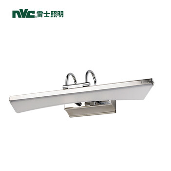 
                                        雷士照明（NVC）LED镜前灯 浴室防水防雾卫生间壁灯 简约现代洗漱间灯饰8W A款长度435mm LED6瓦                