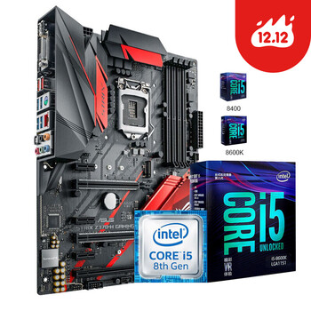 英特尔(Intel) i5 8400 \/ 8600K CPU 搭华硕Z370