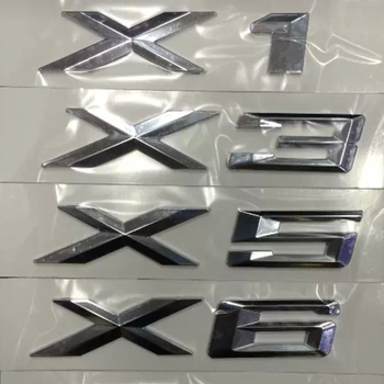 点缤 宝马X1 X3 X5 X6车标 改装字母标 电镀尾